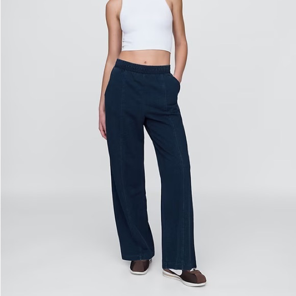Gap Seamed Wide-Leg Sweatpants - Picture 1 of 12